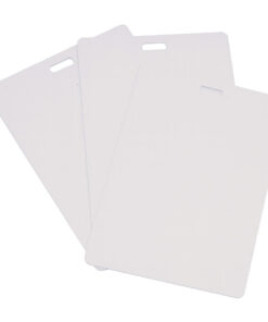 תג פוליפרופילן 14X10 סמ עומד עם נקב אחד